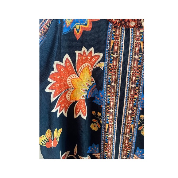 VICI Floral Blouse Women SIZE Small - Picture 3 of 5